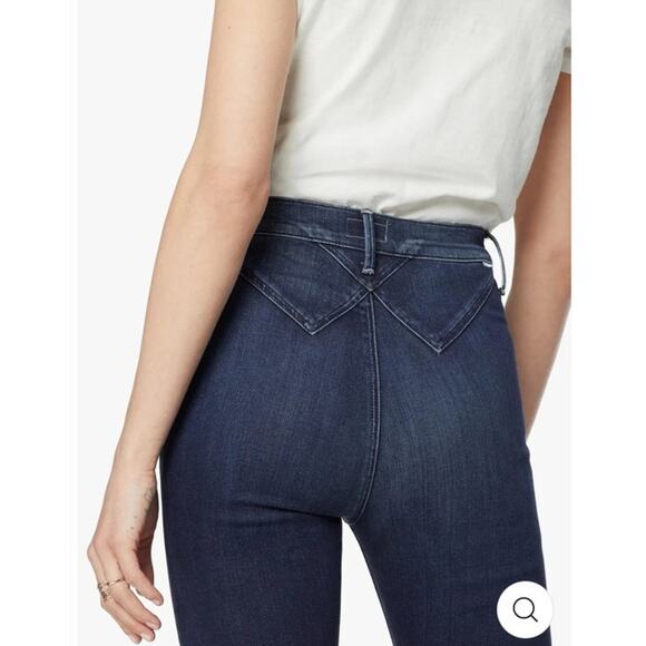 MOTHER Blade Swooner High Rise Skinny Jeans Road to Paradise 24 EUC - Picture 5 of 16